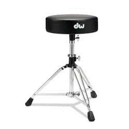 DRUM WORKS FURNITURE 3000 Series Throne with Vise Memory, Chrome DWCP3100